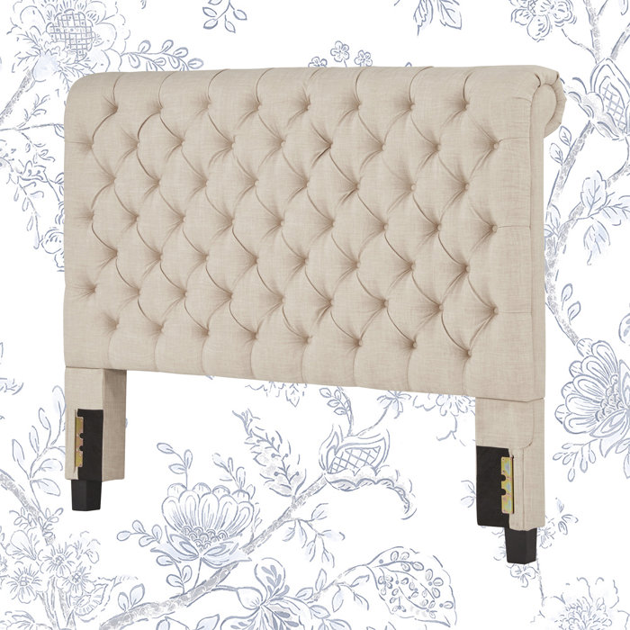 Kelly Clarkson Home Alani Upholstered Panel Headboard & Reviews Wayfair